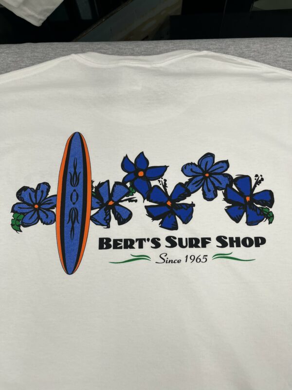 Bert's Tee Shirt Flower Board