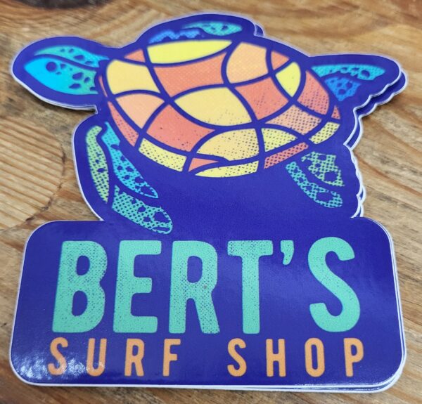 Bert's Mosaic Turtle Sticker