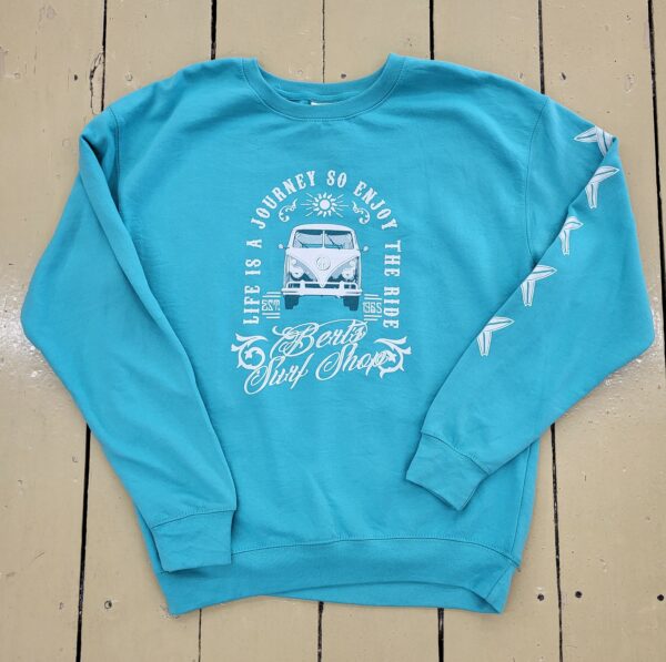 Bert's Crew Neck Sweatshirt Enjoy the Ride