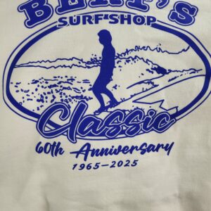 Bert's Sweatshirt 60th Anniversary White & Blue