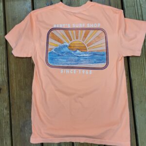 Bert's Tee Shirt Sunburst with Wave